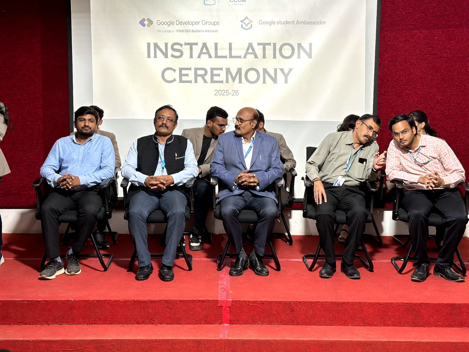 Guests on Stage